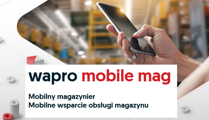 wapro mobile mag 365 BIZNES - Mobilny magazynier, mobilne wsparcie obsługi magazynu - 1 stanowisko