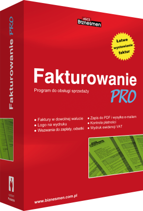 Fakturowanie PRO - 1 firma / 1 stanowisko