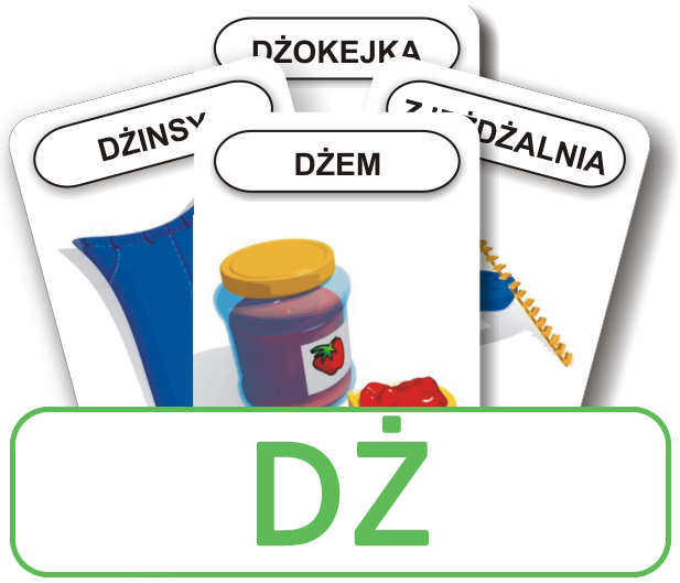 Logopedyczny Piotruś. Część IV - głoska DŻ