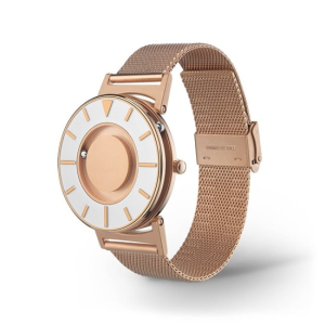Bradley Mesh Rose Gold - zegarek na rękę 
