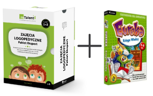 mTalent - Zajęcia logopedyczne - pakiet EKSPERT + EUREKA Księga Wiedzy GRATIS!