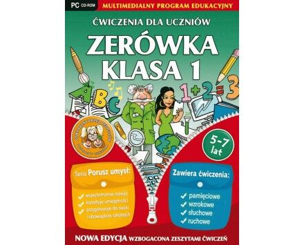 Ćwiczenia dla uczniów - zerówka i klasa 1