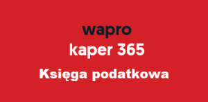 wapro kaper 365 - Księga podatkowa - Start