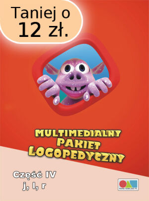 Multimedialny Pakiet Logopedyczny. Część IV - j, l, r