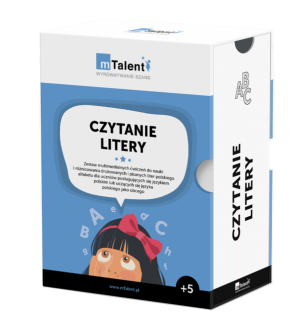 mTalent Czytanie. Litery - Learnetic