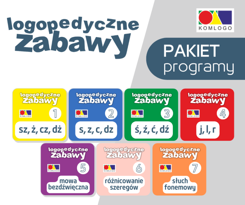Logopedyczne Zabawy programy - PAKIET
