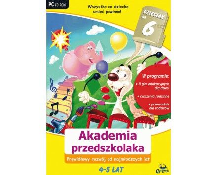Akademia Przedszkolaka 4-5 lat