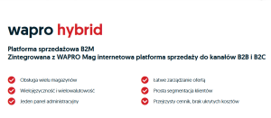 Wapro Hybrid - Platforma sprzedażowa - Abonament 360 dni