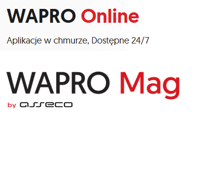 WAPRO Mag Online - Sprzedaż i magazyn  (1 miesiąc)