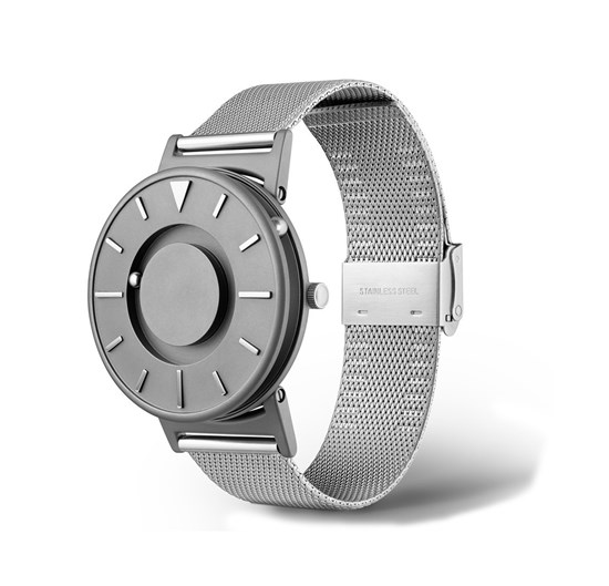 Bradley Mesh Silver – zegarek na rękę