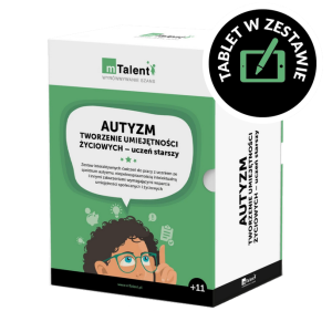 mTalent AUTYZM. Tworzenie umiejętności życiowych - uczeń starszy (z tabletem)