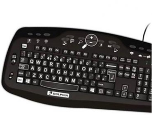 Dolphin Large Print Keyboard – klawiatura powiększona 