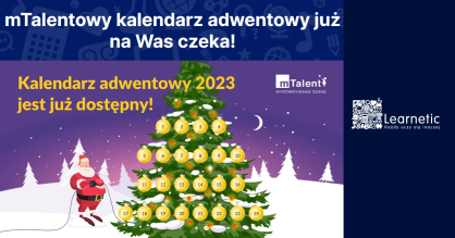 mTalentowy kalendarz adwentowy już na Was czeka!