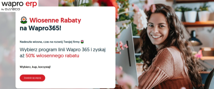 Wiosenne Rabaty na Wapro 365!